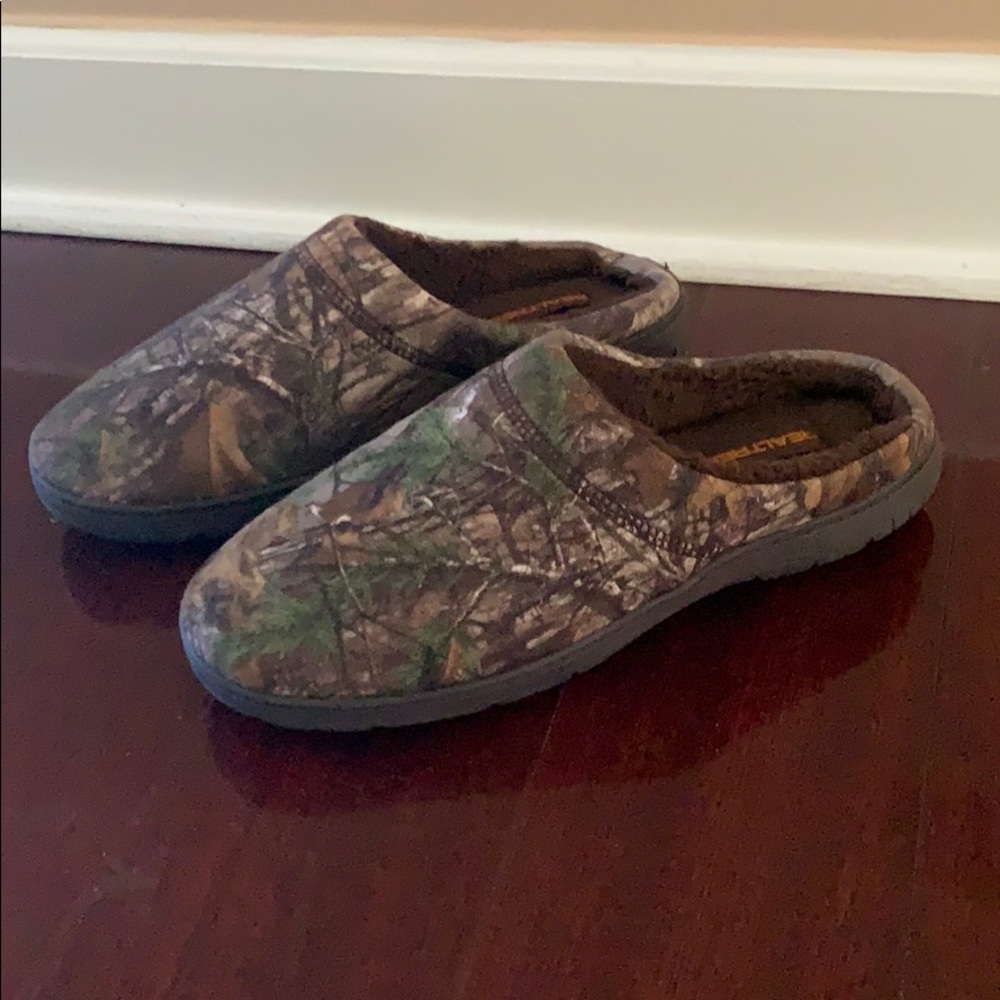 REALTREE Camo Slippers Memory Foam